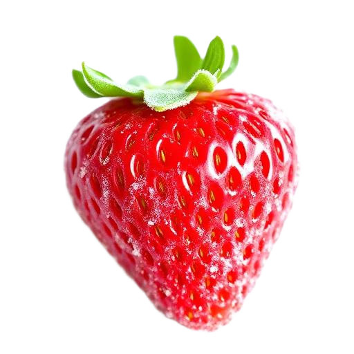 Frozen strawberry